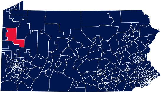 Map of State Representative | District 17
