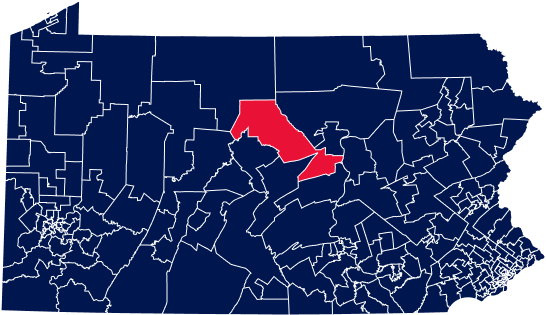 Map of State Representative | District 76
