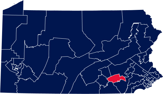 Map of State Senator | District 36